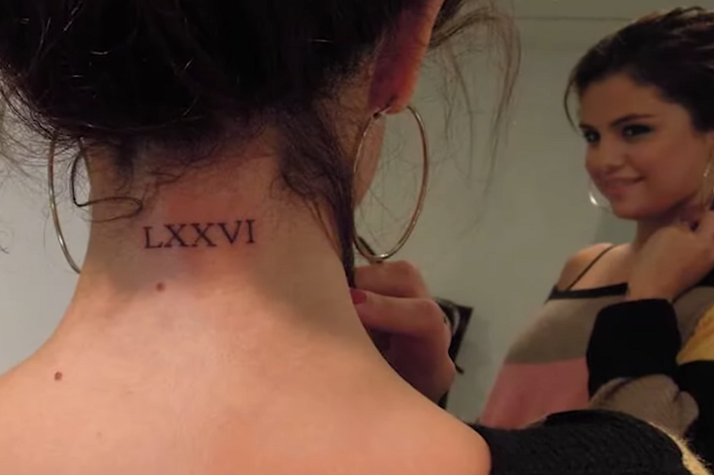 "LXXVI" Tattoo