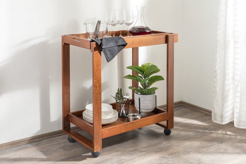 Create a Sophisticated Drink Station with Creative Bar Cart Ideas