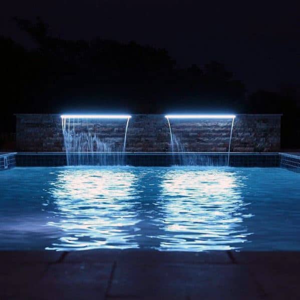 water feature lighting 