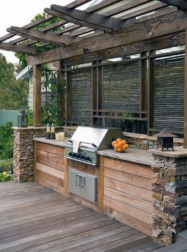 pergola grill