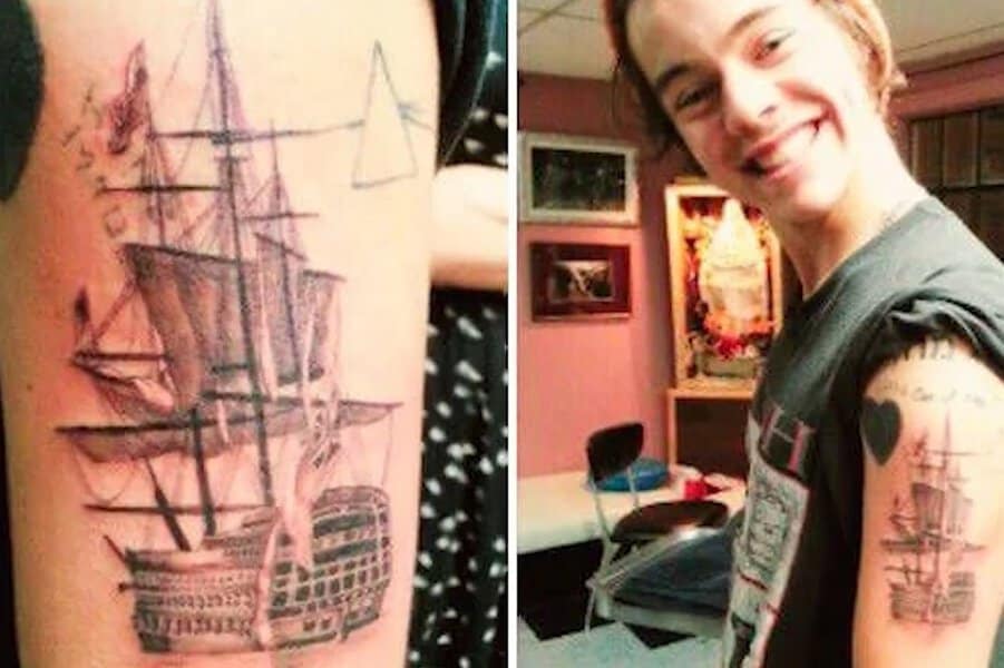 Ship Tattoo