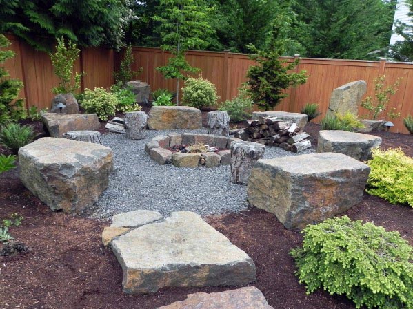 Home Fire Pit Seating Ideas