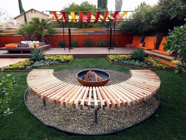 ornate wooden seating 