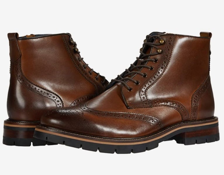 Johnston & Murphy Cody Wing Zip Tip Boot