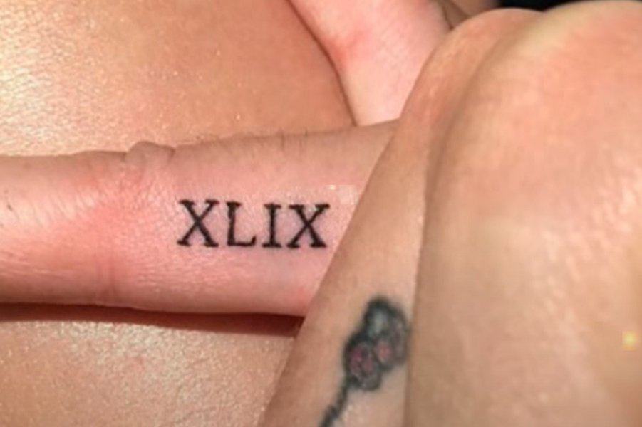 "XLIX" Katy Perry Tattoo