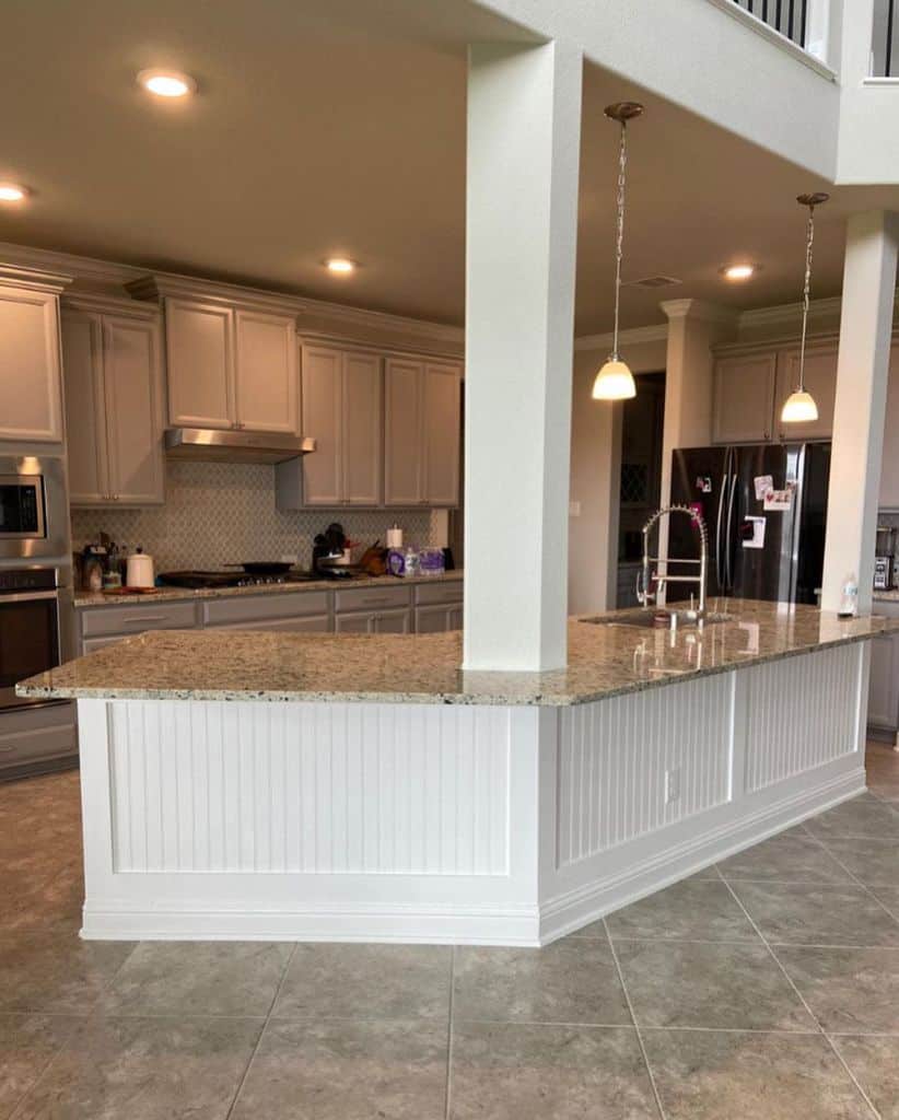 l-shaped small kitchen island 