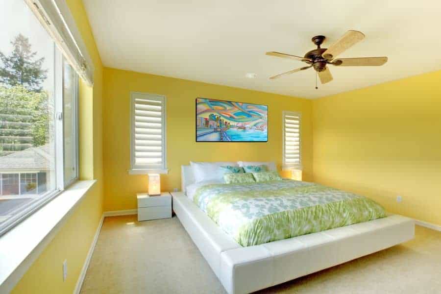 Bright and Cheerful Yellow Bedroom Decor Ideas