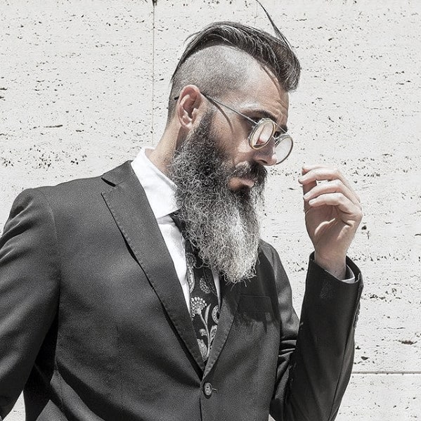 Masculine Rugged Male Big Beard Style Ideas