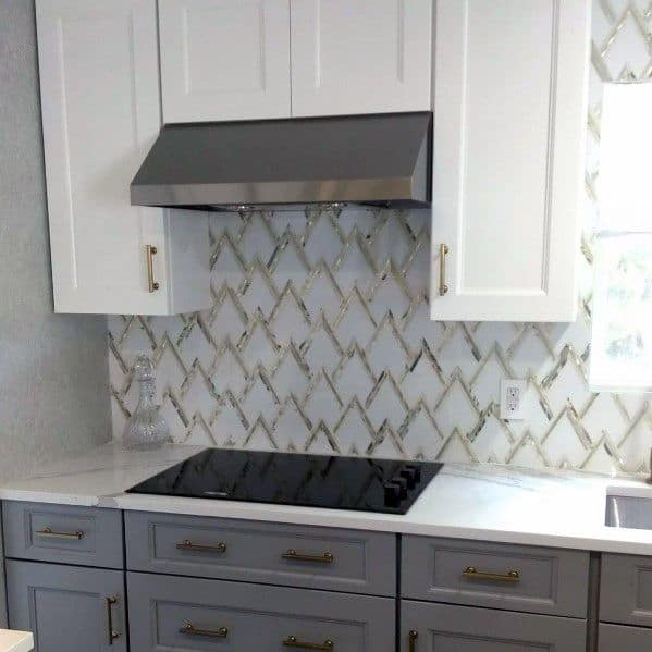 Metal Backsplash Design Inspiration