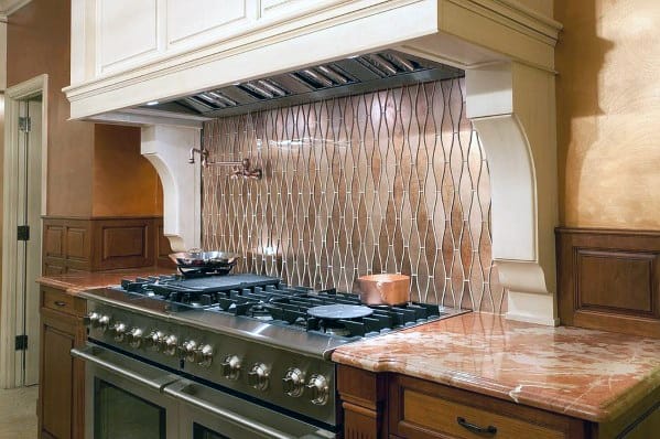 Metal Backsplash