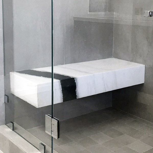 Modern Wall Mounted Shower Bench Ideas