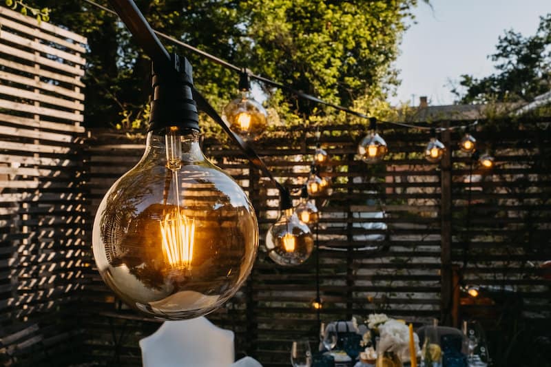 Brighten Your Nights with Patio String Light Designs