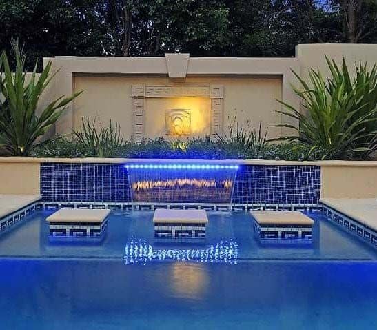 water feature lighting 