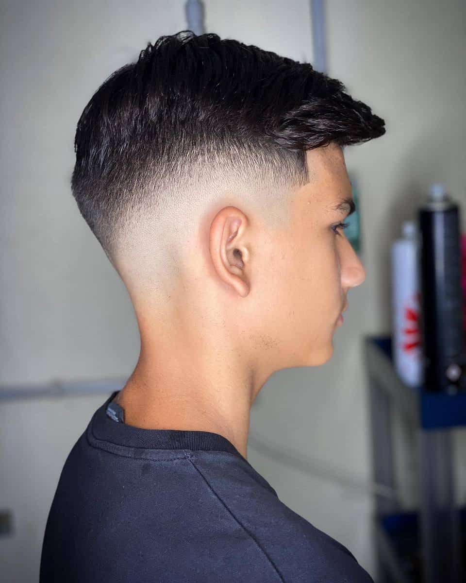 Classic Razor Fade Haircut for Men