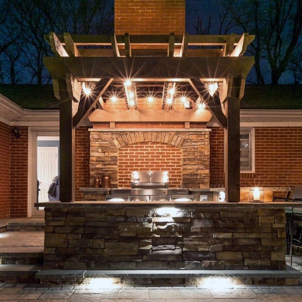 pergola grill