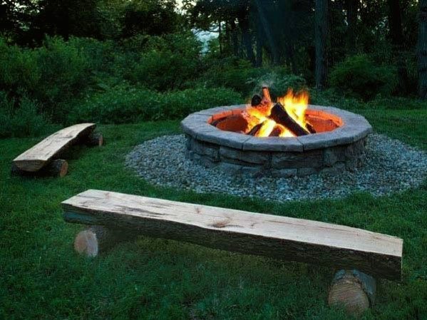 log seating 