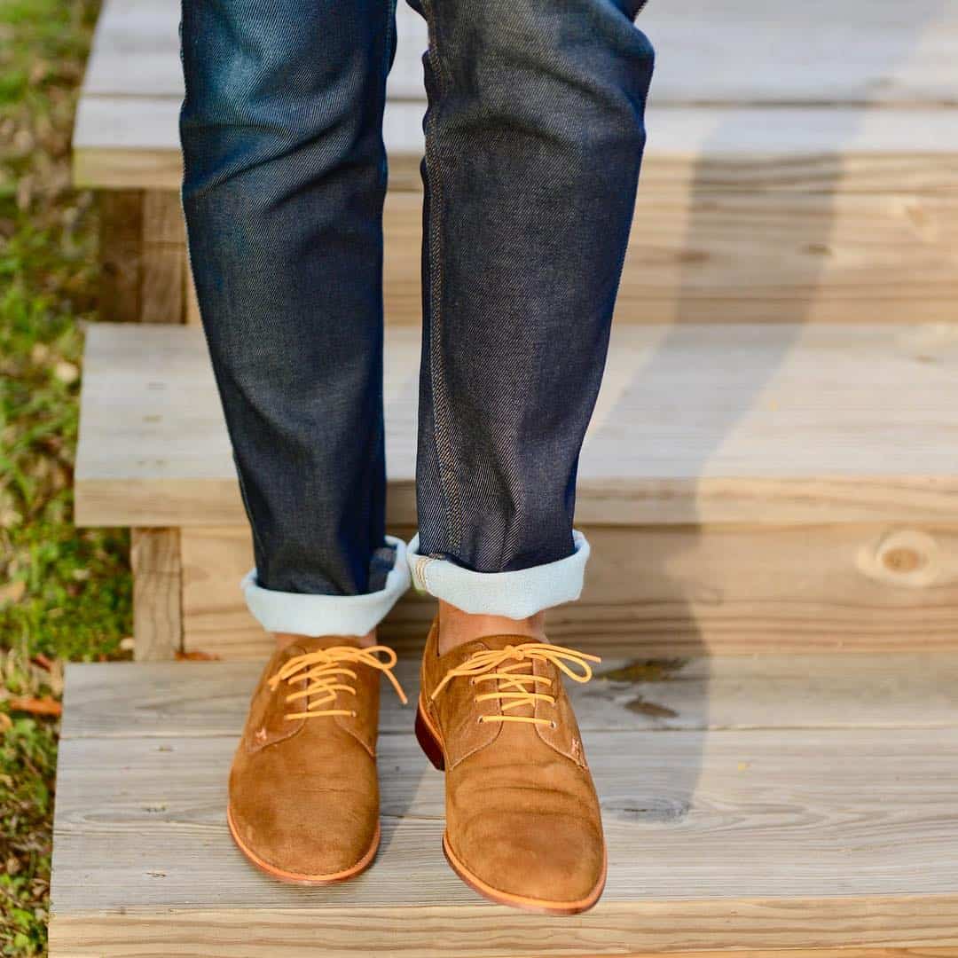 Suede Derby Shoes -livhipp