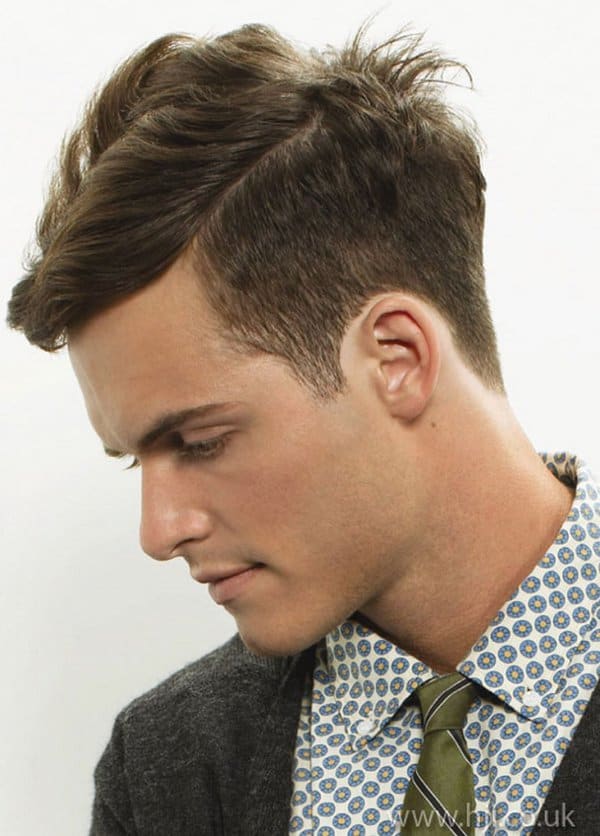 Short Back and Sides With Long Fringe