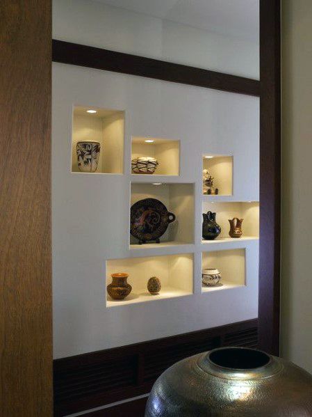 entryway decor display niche