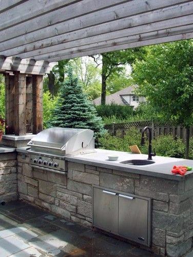 pergola grill